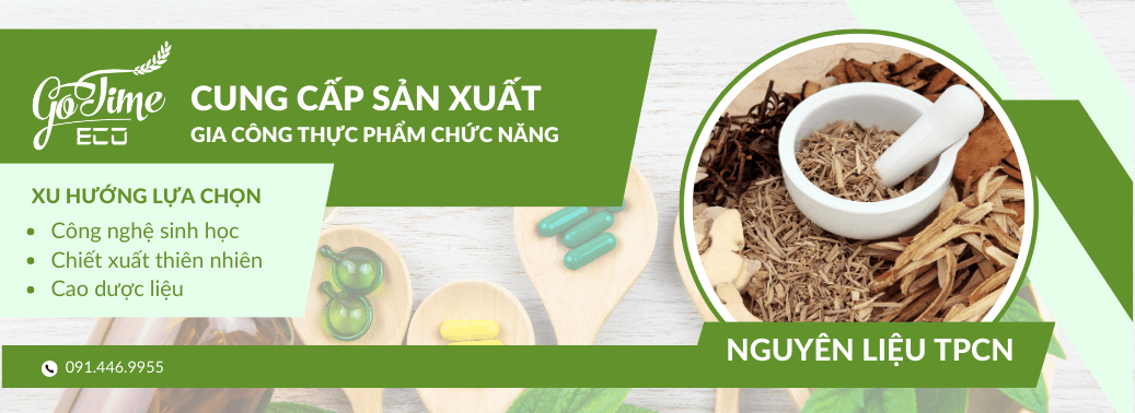 Cùng cấp nguyên liệu gia công thực phẩm chức năng của Gotime Eco 02